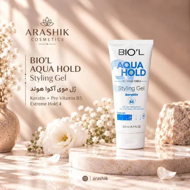 خرید ژل مو آکوا هولد بیول آراشیک اصل با فیکس شدید